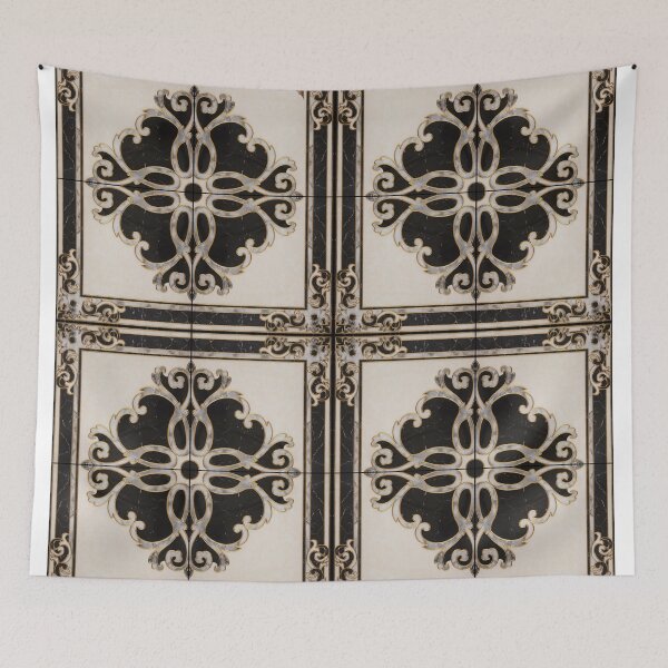 Item preview, colorful creative ethnic floral pattern designed and sold by ErhanArt.