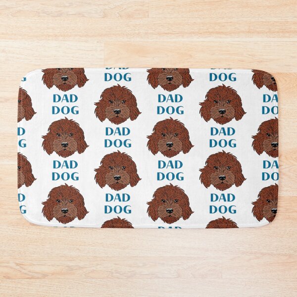 Item preview, Dog Dad Red cockapoo,cavapoo, labradoodle, yorkipoo design designed and sold by laurendemoet.