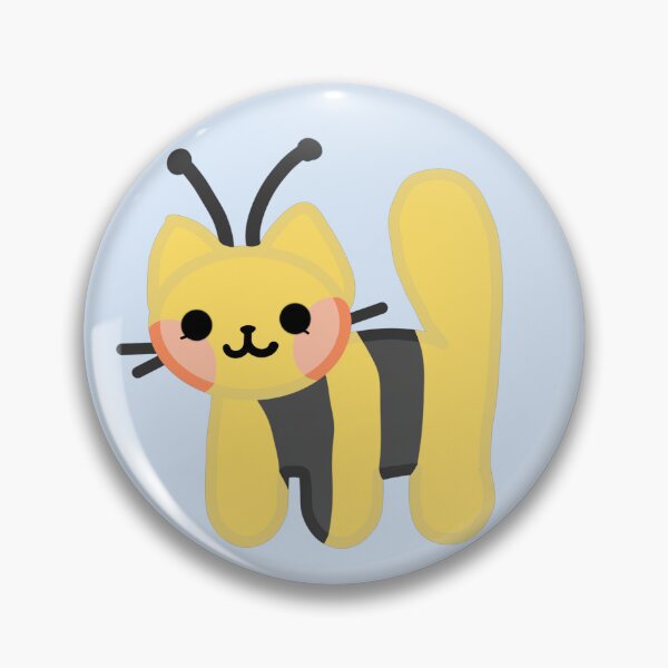 Item preview, Bee cat sticker designed and sold by Moonmilk-.
