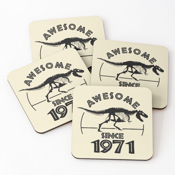 Item preview, Awesome Since 1971 | Birthday Gift designed and sold by TMBTM.