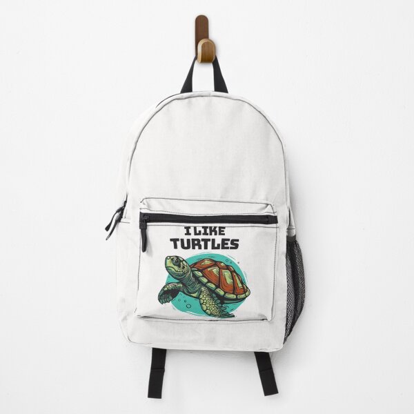 Item preview, I Like Turtles || Sea Turtle Vector Art Illustration designed and sold by MadSwellDesigns.