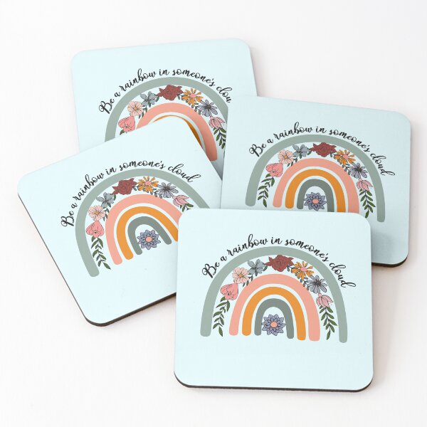 Item preview, Be a Rainbow in Someone's Cloud (Affirmation) designed and sold by Hope London.