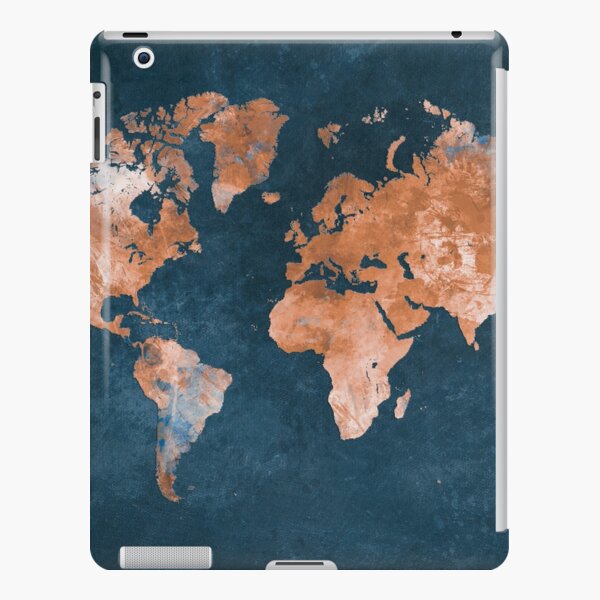world map 15 #map #worldmap iPad Snap Case