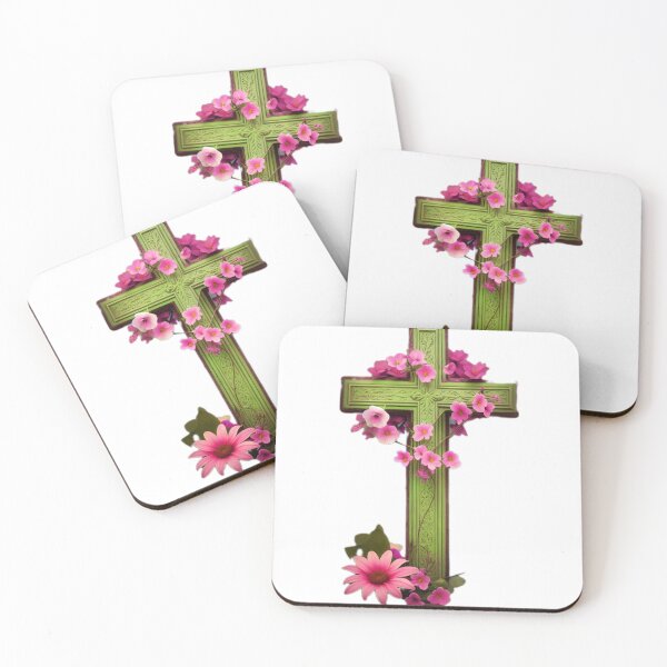 Item preview, Floral Cross Crucifix designed and sold by DreamingAwake1.