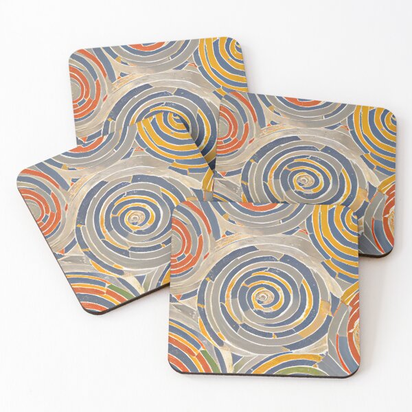 Item preview, Thick Soft Swirling Pastel Rings and Spirals designed and sold by Zissou92.