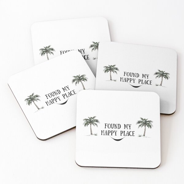 Item preview, Found My Happy Place Palm Trees designed and sold by NuCrescentApp.