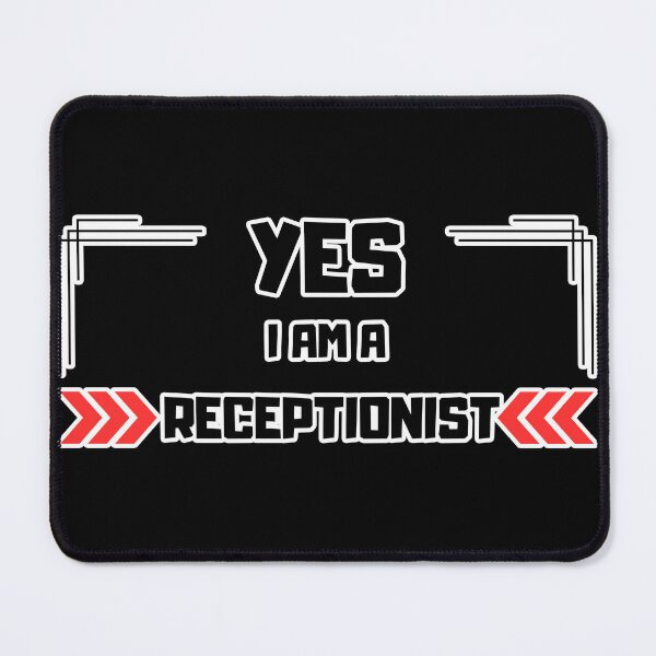 Item preview, Yes I am a Receptionist designed and sold by yangs-wear.