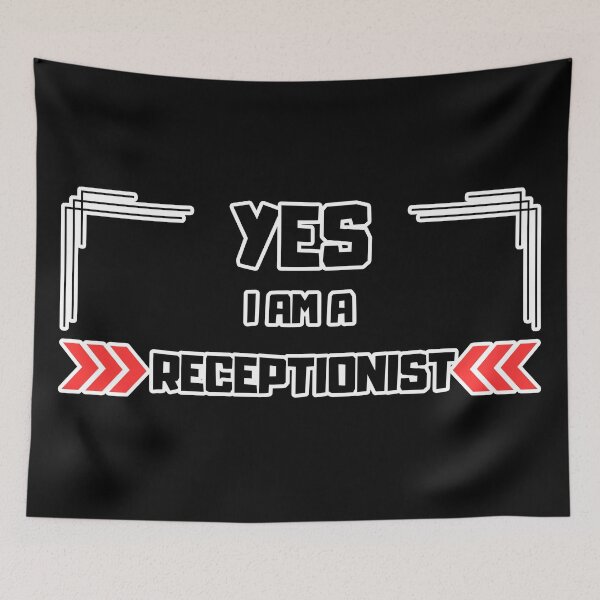 Item preview, Yes I am a Receptionist designed and sold by yangs-wear.