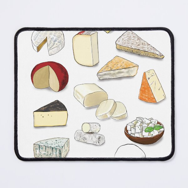 Item preview, Cheese illustrations, cheese stickers designed and sold by Highdown73.
