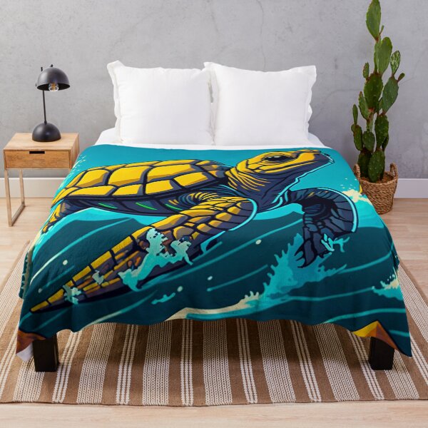Aperçu de l'œuvre ocean sea turtle créée et vendue par Timegraf.