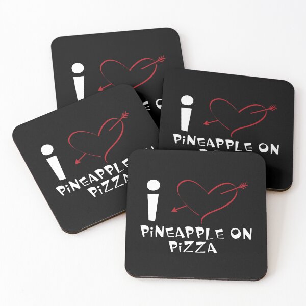 Item preview, I Love Pineapple On Pizza Yum Pizza With Pineapple And Olives designed and sold by Sonatablue.
