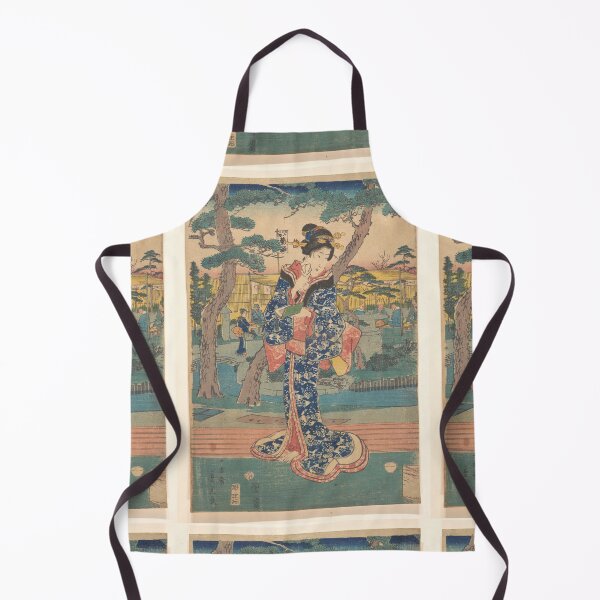 Item preview,  Utagawa Hiroshige (1860) Young girl at tea house in Iriya designed and sold by TeeARTHY.