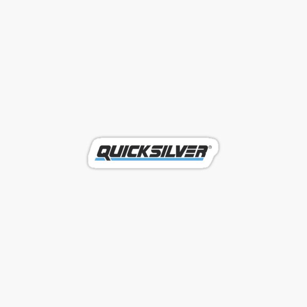 "quicksilver logo" Sticker for Sale by fearneeee Redbubble