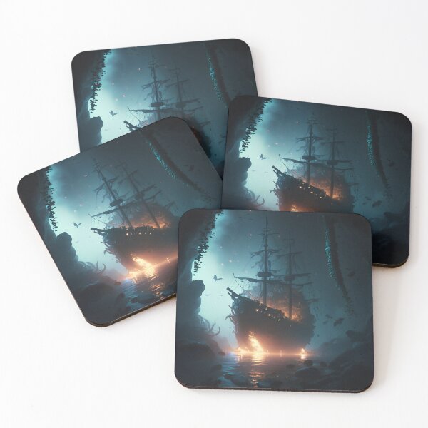 Item preview, Sunken Ship's Sudden Shudder designed and sold by oanaunciuleanu.
