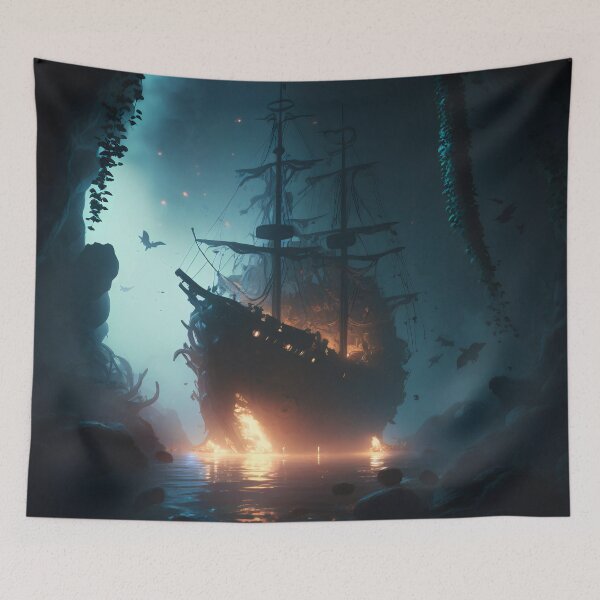 Item preview, Sunken Ship's Sudden Shudder designed and sold by oanaunciuleanu.