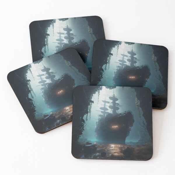 Item preview, Sunken Ship's Sudden Shudder designed and sold by oanaunciuleanu.