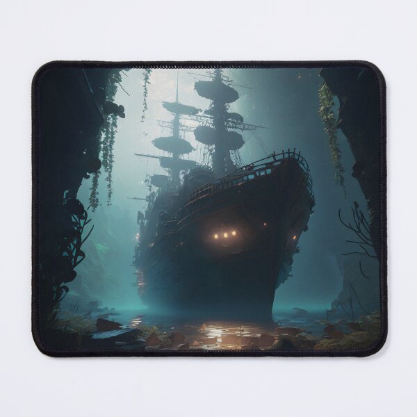 Item preview, Sunken Ship's Sudden Shudder designed and sold by oanaunciuleanu.