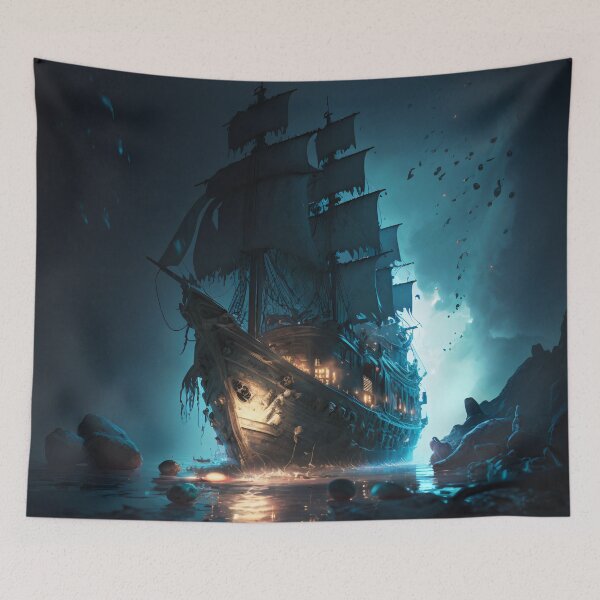 Item preview, Sunken Ship's Sudden Shudder designed and sold by oanaunciuleanu.