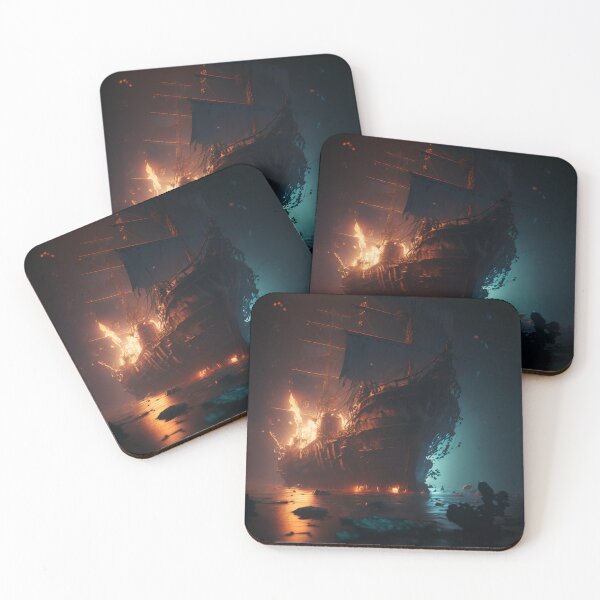 Item preview, Sunken Ship's Sudden Shudder designed and sold by oanaunciuleanu.