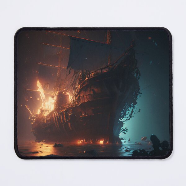 Item preview, Sunken Ship's Sudden Shudder designed and sold by oanaunciuleanu.