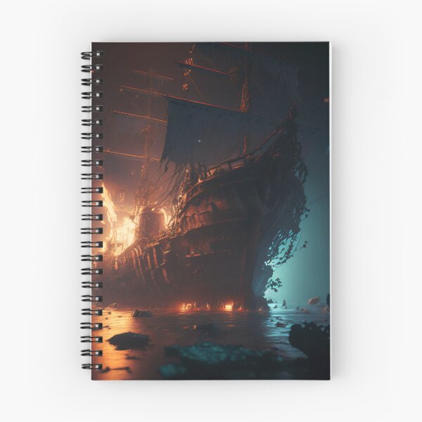 Item preview, Sunken Ship's Sudden Shudder designed and sold by oanaunciuleanu.