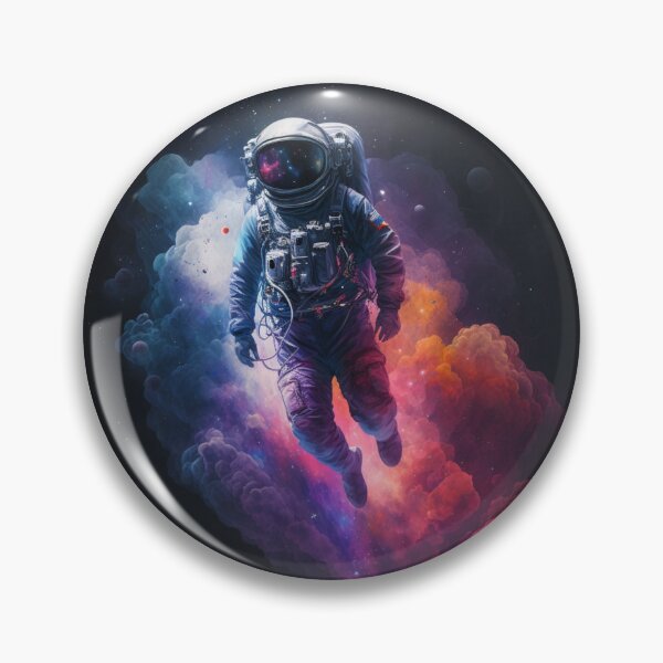 Item preview, Floating Astronaut in Space designed and sold by yangs-wear.