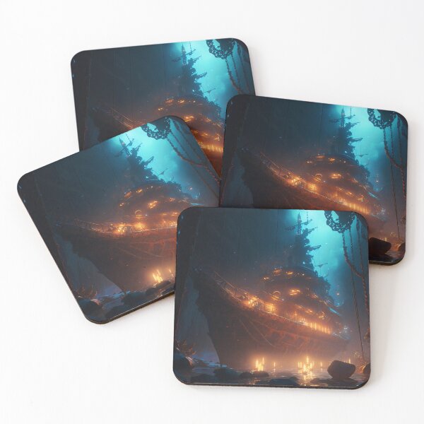 Item preview, Sunken Ship's Sudden Shudder designed and sold by oanaunciuleanu.
