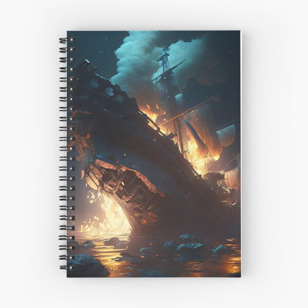Item preview, Sunken Ship's Sudden Shudder designed and sold by oanaunciuleanu.