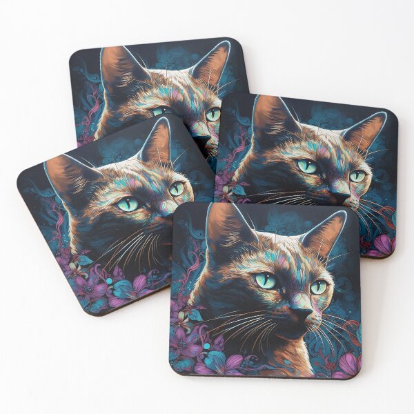 Item preview, Burmese In Bloom  designed and sold by Josh Hetherington.