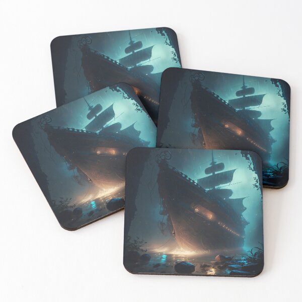 Item preview, Sunken Ship's Sudden Shudder designed and sold by oanaunciuleanu.