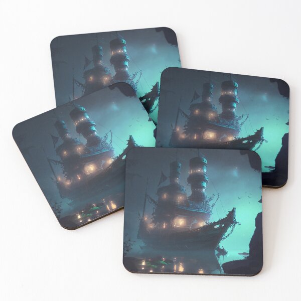 Item preview, Sunken Ship's Sudden Shudder designed and sold by oanaunciuleanu.