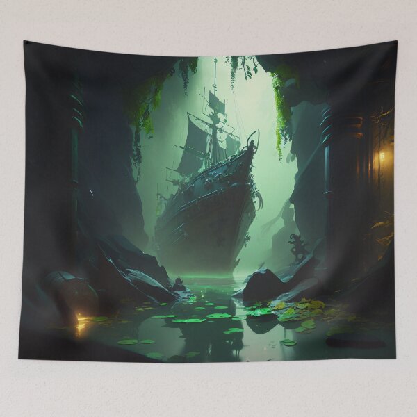 Item preview, Sunken Ship's Sudden Shudder designed and sold by oanaunciuleanu.