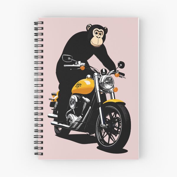 Item preview, Chimp on Bike designed and sold by Dope8.