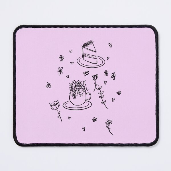 Item preview, Cafe doodles design in black designed and sold by Pretty-Sounds.