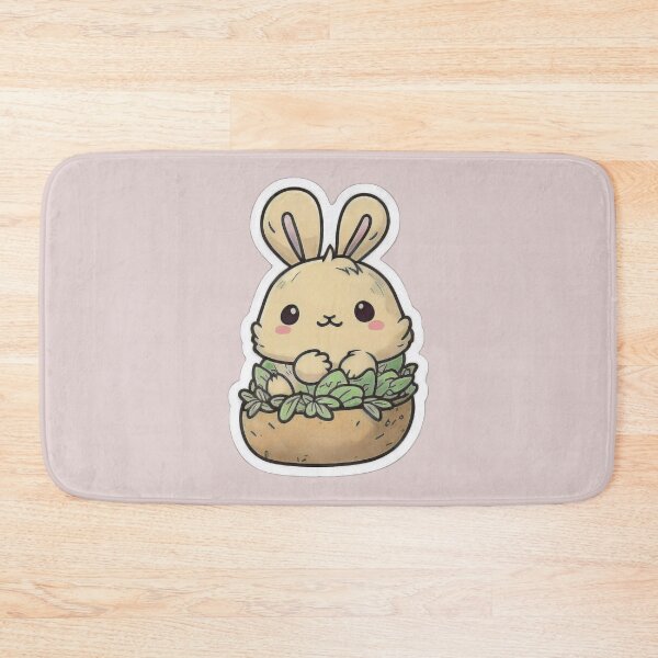 Artikelvorschau, Cute Chibi Easter Bunny entworfen und verkauft von RoboRembrandt.