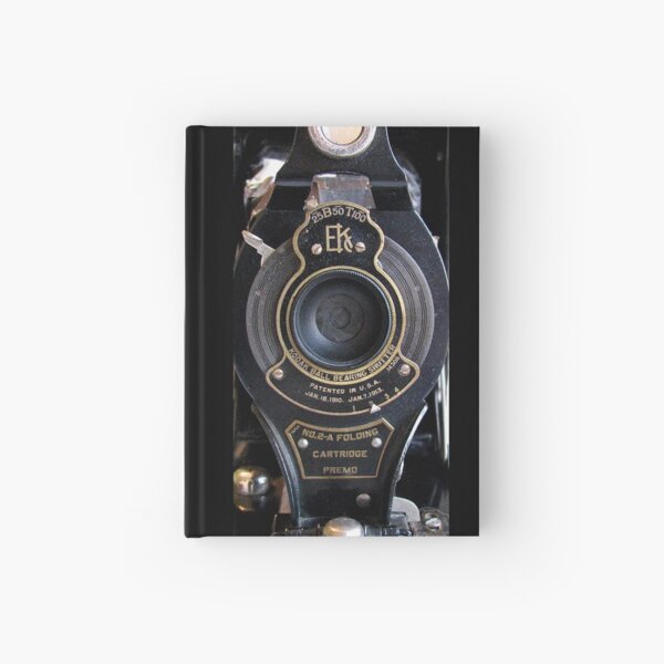 "Old Kodak Camera Lens" Hardcover Journal for Sale by collageDP Redbubble