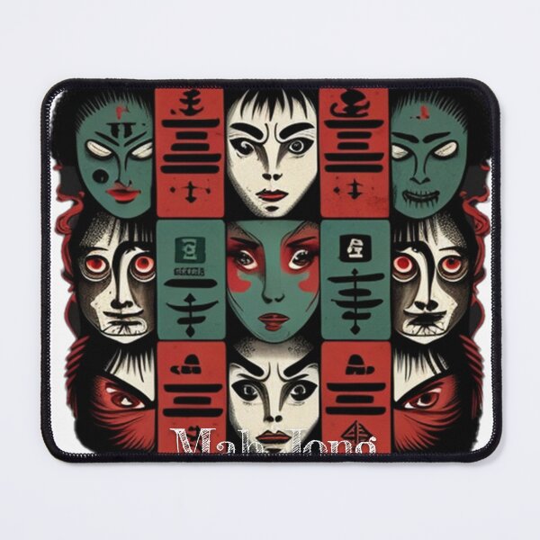 Artikelvorschau, Dice Delirium Mahjong Anime entworfen und verkauft von tengamerx.