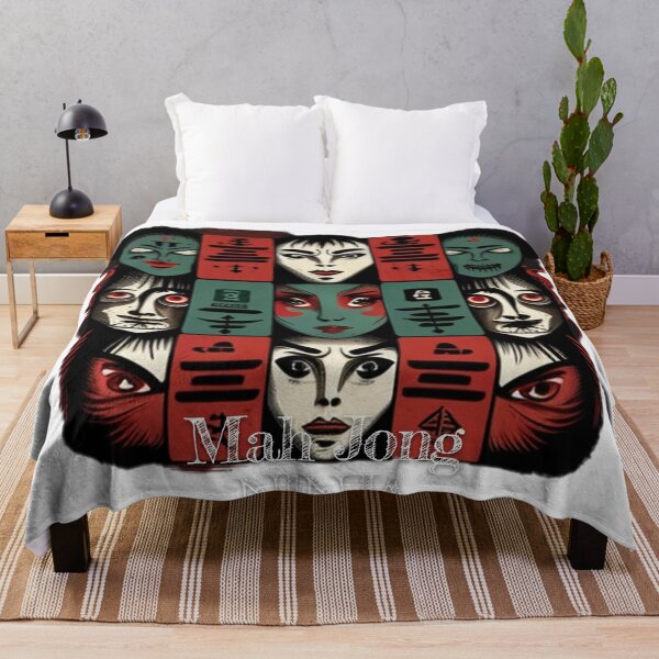 Item preview, Dice Delirium Mahjong Anime designed and sold by tengamerx.