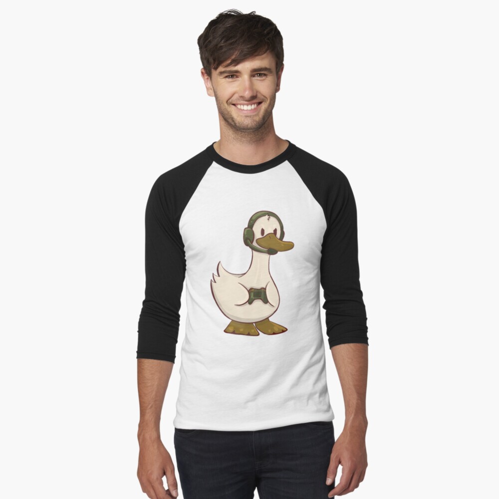 Item preview, Baseball ¾ Sleeve T-Shirt designed and sold by D00dleDucky.