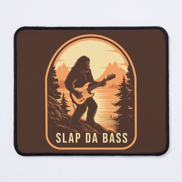 Item preview, Bassist Bigfoot Sasquatch Funny Bass Player designed and sold by JackCurtis1991.
