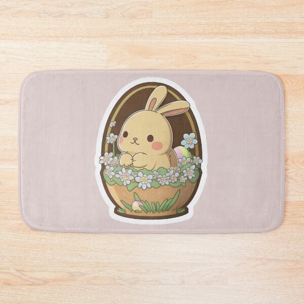 Artikelvorschau, Cute Chibi Easter Bunny entworfen und verkauft von RoboRembrandt.