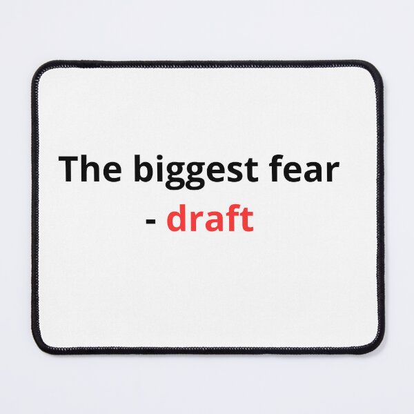 Item preview, The biggest fear - draft designed and sold by Dwarf7.
