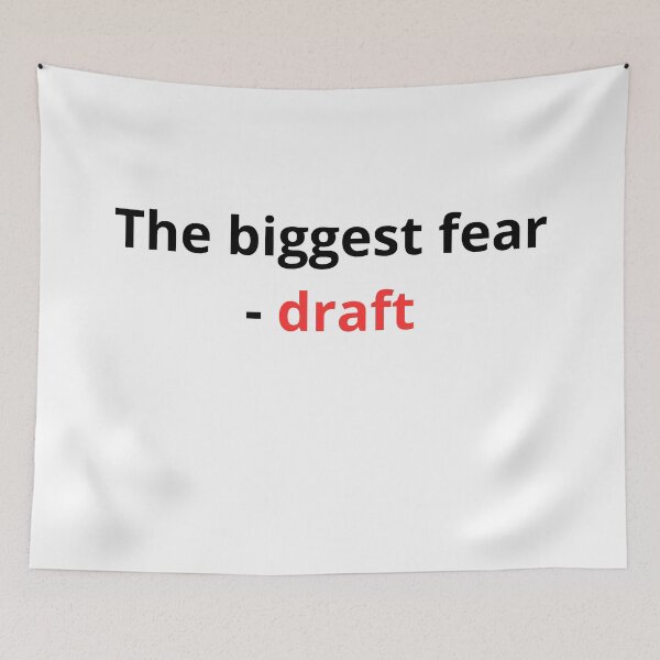 Item preview, The biggest fear - draft designed and sold by Dwarf7.