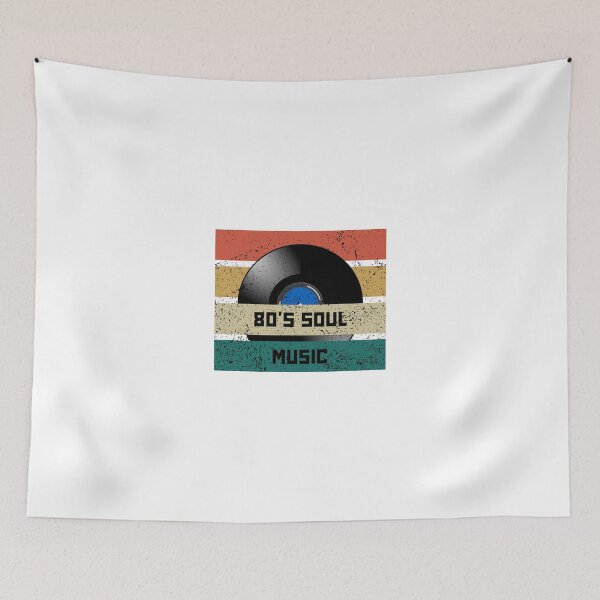 Item preview, 80's Soul Music Print designed and sold by ChartGifts.