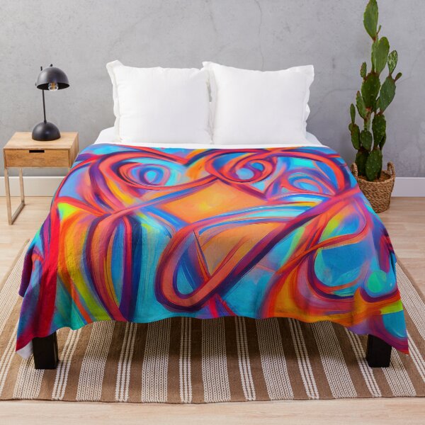 Item preview, Abstract Colorful Hearts designed and sold by christineiris.
