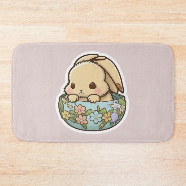 Artikelvorschau, Cute Chibi Easter Bunny entworfen und verkauft von RoboRembrandt.