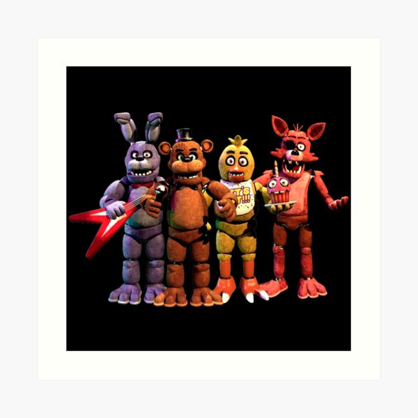 Sticker The Puppet FNAF 2 Poster for Sale by akaruiyumme