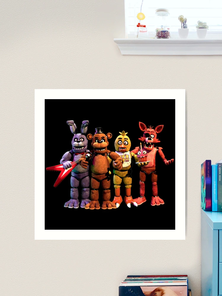 Pack Stickers Ballora, Chica, Freddy and Foxy fnaf SL Magnet for Sale by  akaruiyumme