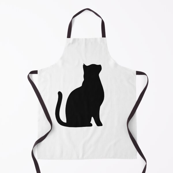Item preview, Silhouette of sitting cat. designed and sold by Nyctophiles.