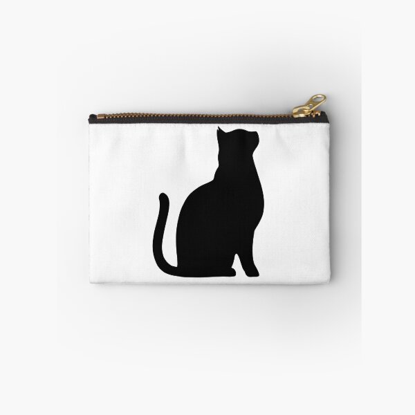 Item preview, Silhouette of sitting cat. designed and sold by Nyctophiles.